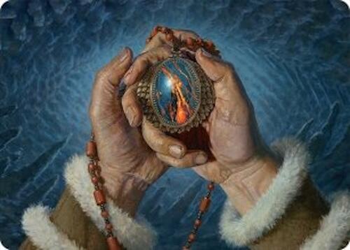 Mox Jasper Art Card (28/54) [Tarkir: Dragonstorm Art Series] MTG Single Magic: The Gathering | Red Claw Gaming