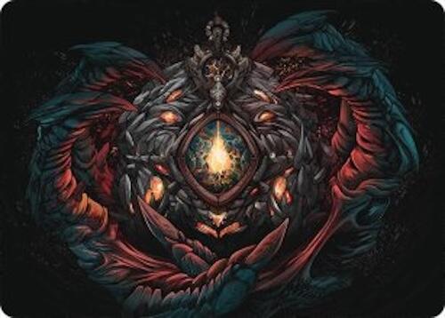 Mox Jasper Art Card (41/54) [Tarkir: Dragonstorm Art Series] MTG Single Magic: The Gathering | Red Claw Gaming