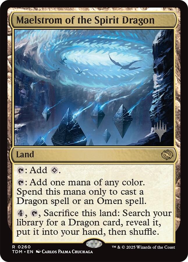 Maelstrom of the Spirit Dragon [Tarkir: Dragonstorm Promos] MTG Single Magic: The Gathering | Red Claw Gaming