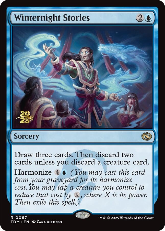 Winternight Stories [Tarkir: Dragonstorm Prerelease Promos] MTG Single Magic: The Gathering | Red Claw Gaming