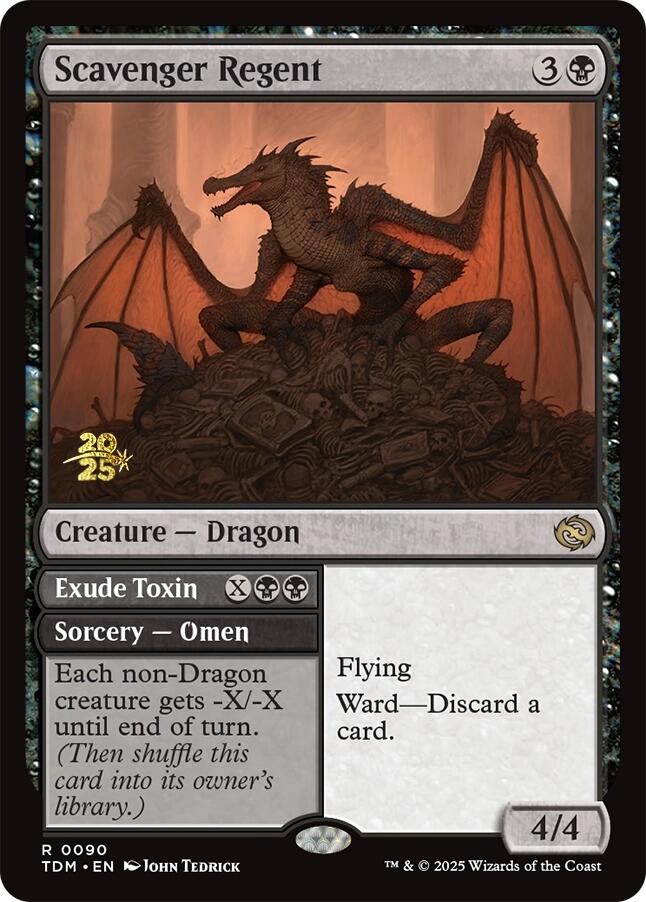 Scavenger Regent [Tarkir: Dragonstorm Prerelease Promos] MTG Single Magic: The Gathering | Red Claw Gaming
