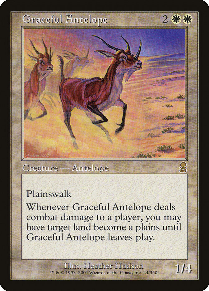 Graceful Antelope [Odyssey] MTG Single Magic: The Gathering | Red Claw Gaming