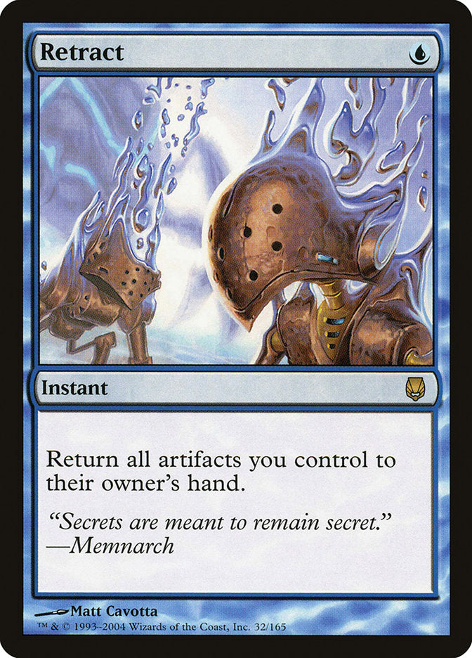 Retract [Darksteel] MTG Single Magic: The Gathering | Red Claw Gaming
