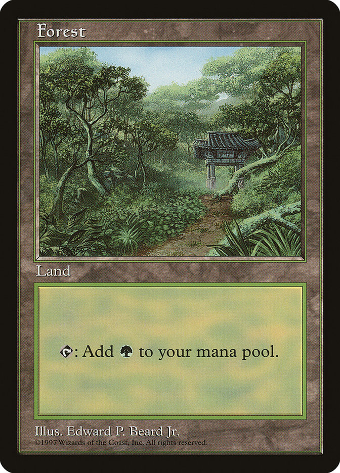Forest (11) [Asia Pacific Land Program] MTG Single Magic: The Gathering | Red Claw Gaming