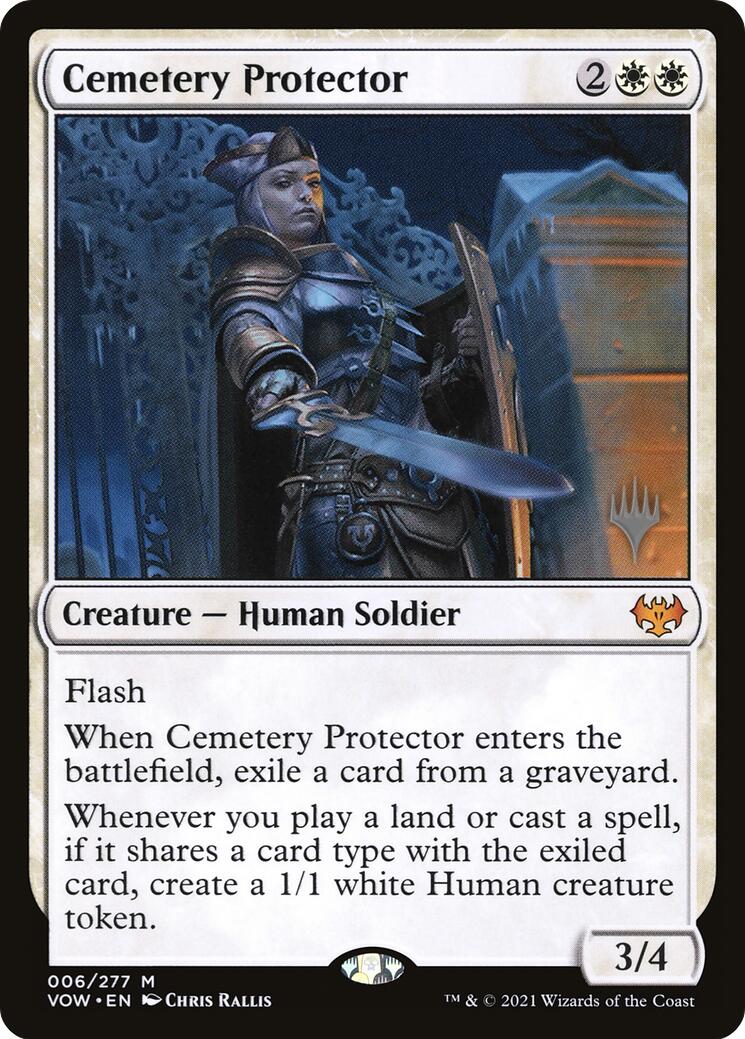 Cemetery Protector [Aetherdrift Promos] MTG Single Magic: The Gathering | Red Claw Gaming