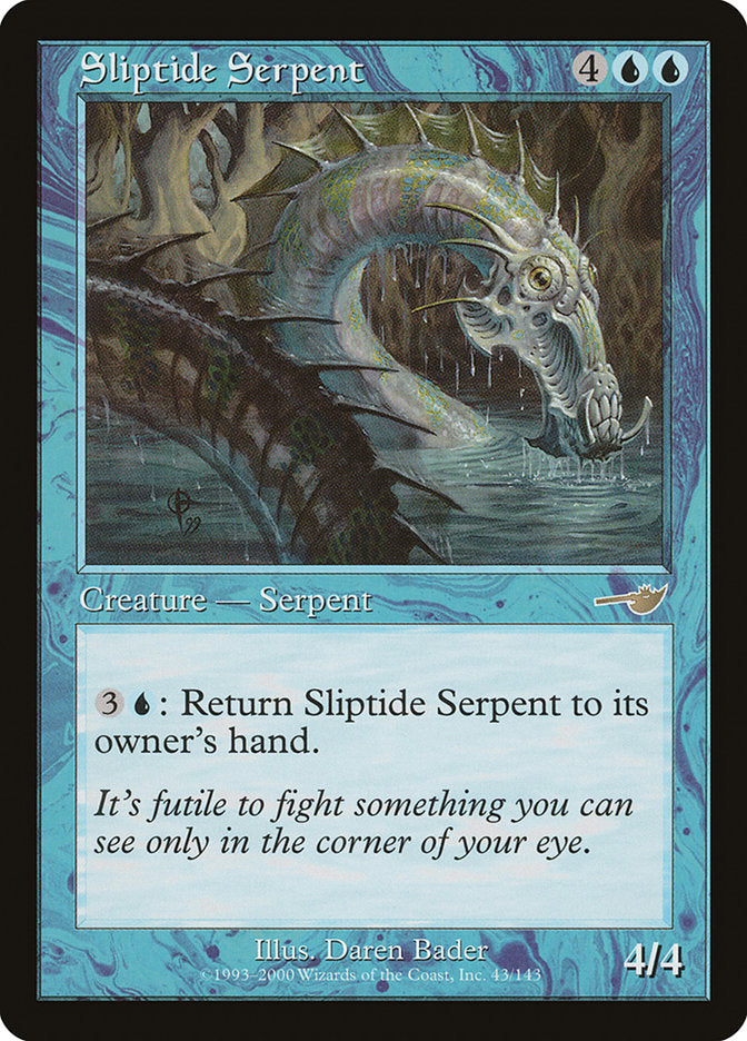 Sliptide Serpent [Nemesis] MTG Single Magic: The Gathering | Red Claw Gaming