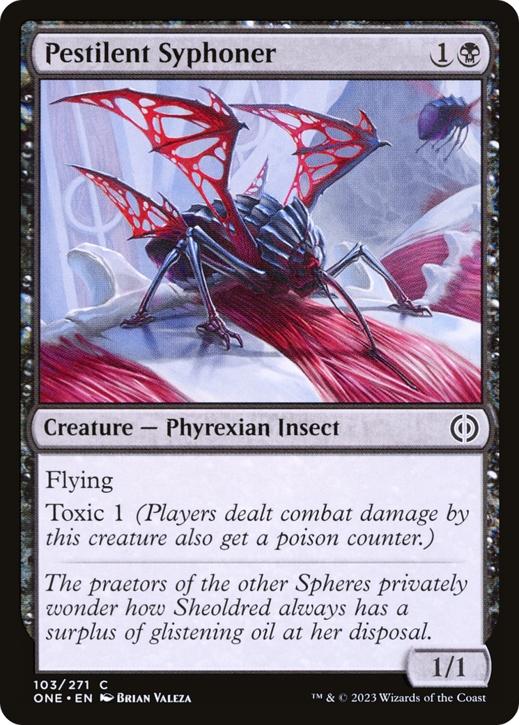Pestilent Syphoner [Phyrexia: All Will Be One] MTG Single Magic: The Gathering | Red Claw Gaming