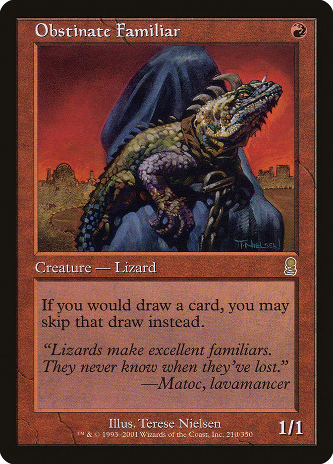 Obstinate Familiar [Odyssey] MTG Single Magic: The Gathering | Red Claw Gaming