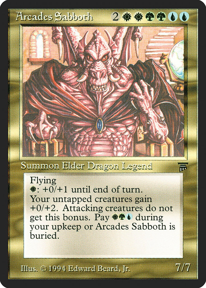 Arcades Sabboth [Legends] MTG Single Magic: The Gathering | Red Claw Gaming