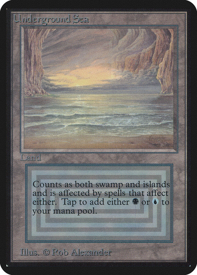 Underground Sea [Alpha Edition] MTG Single Magic: The Gathering | Red Claw Gaming
