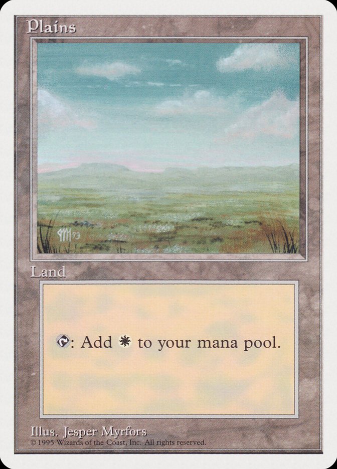 Plains (Signature on Bottom Left) [Rivals Quick Start Set] MTG Single Magic: The Gathering | Red Claw Gaming