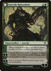 Garruk Relentless // Garruk, the Veil-Cursed [Innistrad] MTG Single Magic: The Gathering | Red Claw Gaming