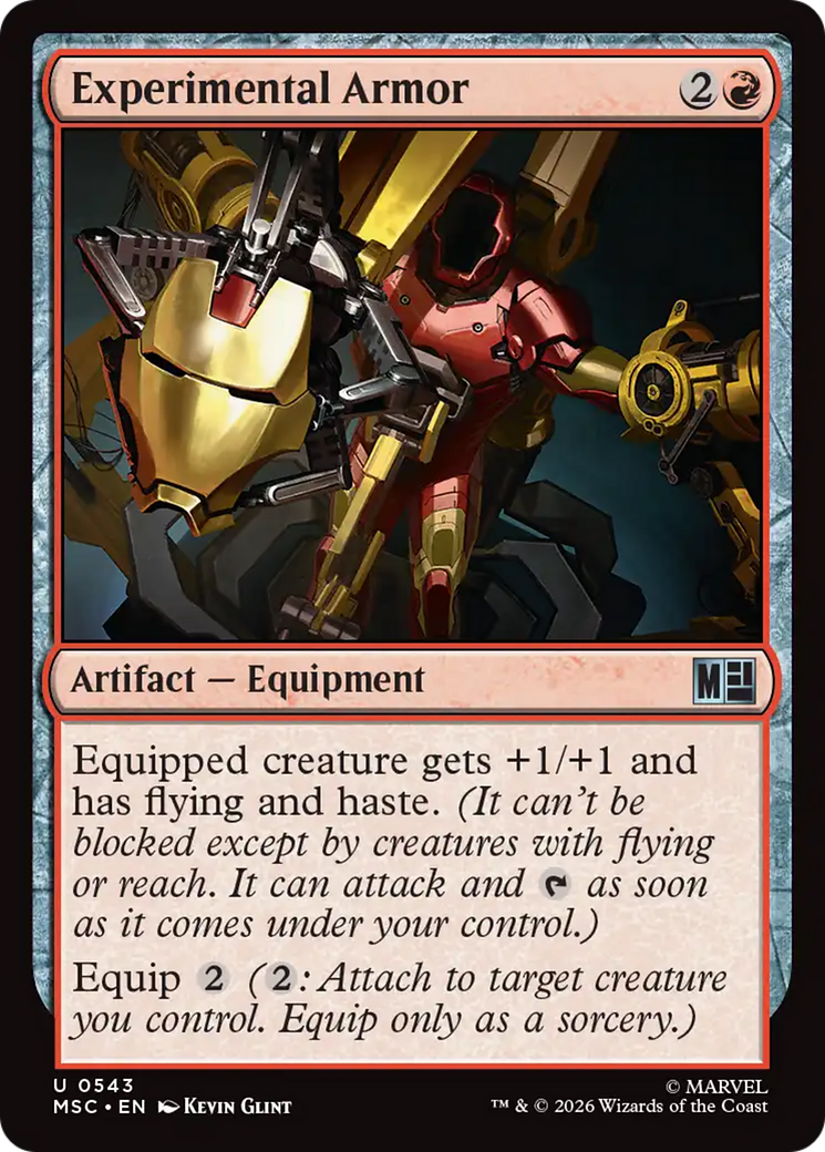 Experimental Armor [Marvel Super Heroes Commander] | Red Claw Gaming