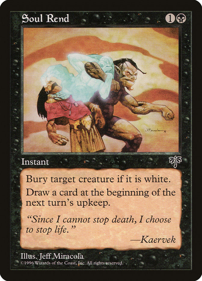 Soul Rend [Mirage] MTG Single Magic: The Gathering | Red Claw Gaming