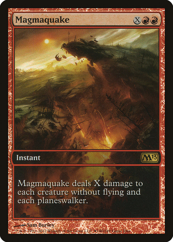 Magmaquake (Game Day) [Magic 2013 Promos] MTG Single Magic: The Gathering | Red Claw Gaming