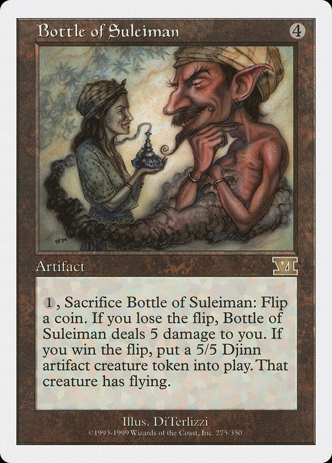 Bottle of Suleiman [Classic Sixth Edition] MTG Single Magic: The Gathering | Red Claw Gaming