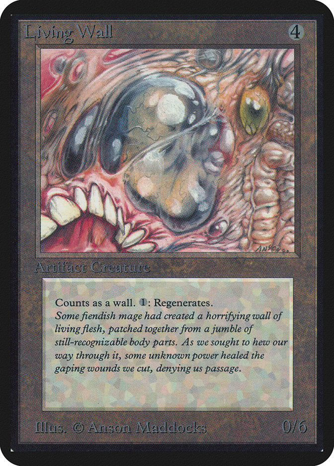 Living Wall [Alpha Edition] MTG Single Magic: The Gathering | Red Claw Gaming