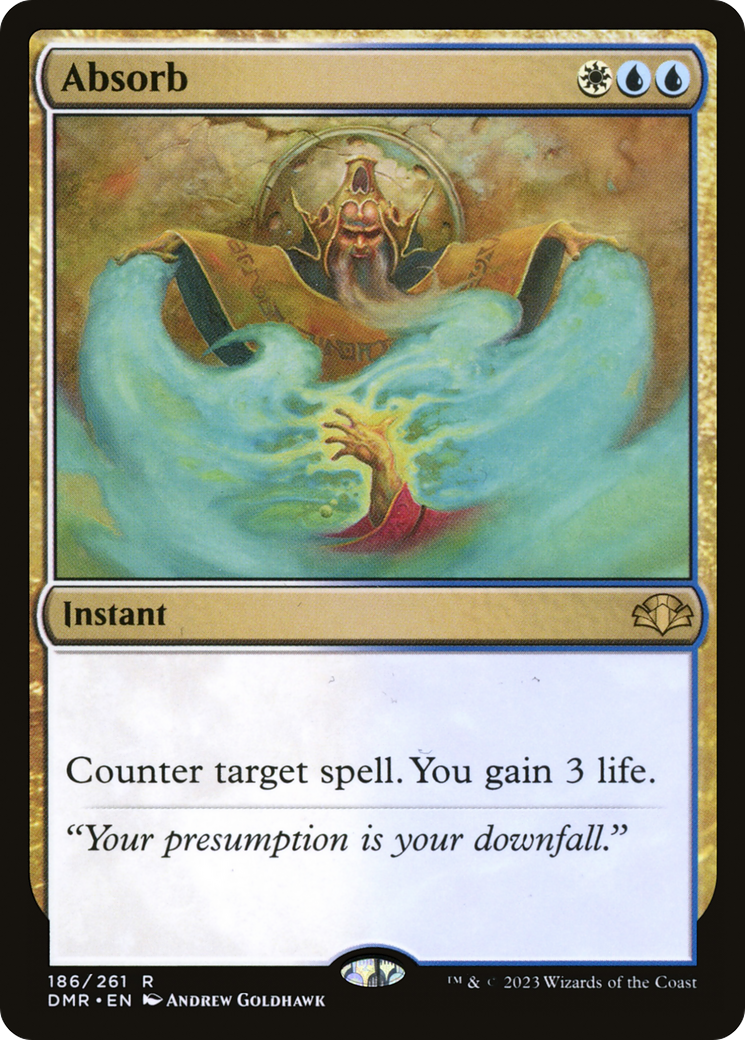 Absorb [Dominaria Remastered] MTG Single Magic: The Gathering | Red Claw Gaming