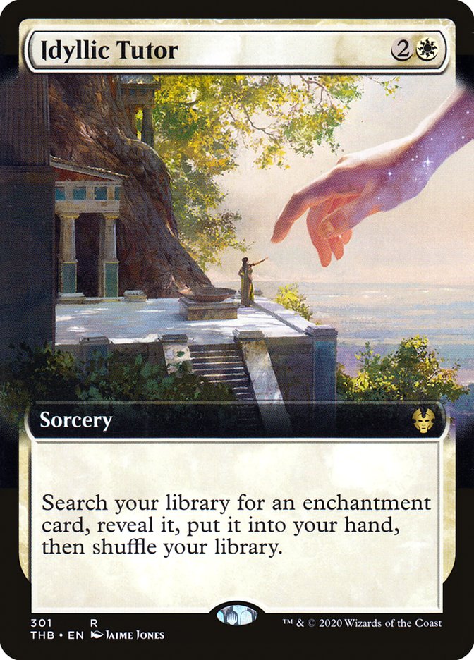 Idyllic Tutor (Extended Art) [Theros Beyond Death] MTG Single Magic: The Gathering | Red Claw Gaming