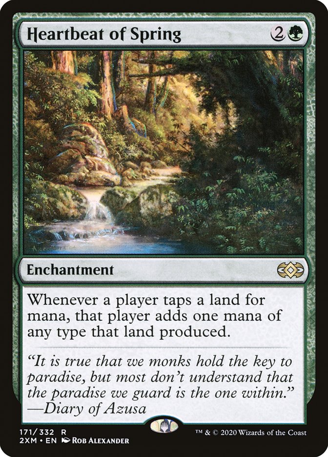 Heartbeat of Spring [Double Masters] MTG Single Magic: The Gathering | Red Claw Gaming