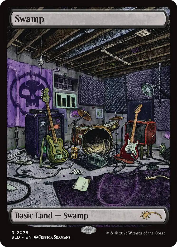 Swamp (2078) [Secret Lair Drop Series] MTG Single Magic: The Gathering | Red Claw Gaming