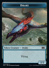 Drake // Angel Double-Sided Token [Double Masters 2022 Tokens] MTG Single Magic: The Gathering | Red Claw Gaming