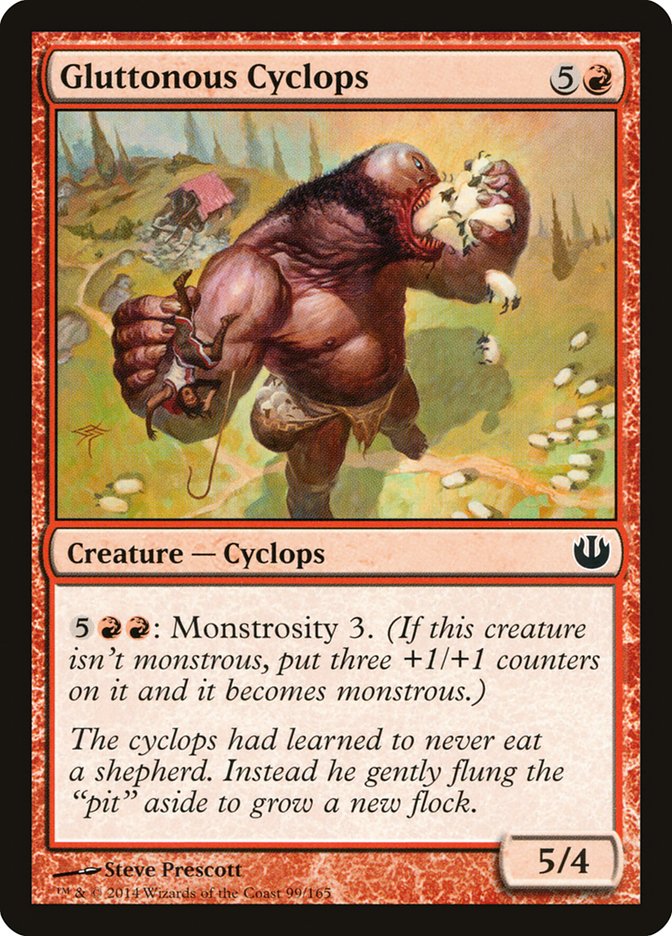 Gluttonous Cyclops [Journey into Nyx] MTG Single Magic: The Gathering | Red Claw Gaming