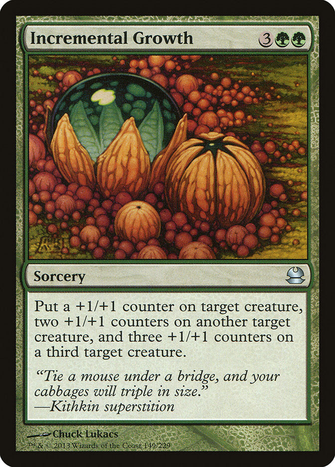 Incremental Growth [Modern Masters] MTG Single Magic: The Gathering | Red Claw Gaming