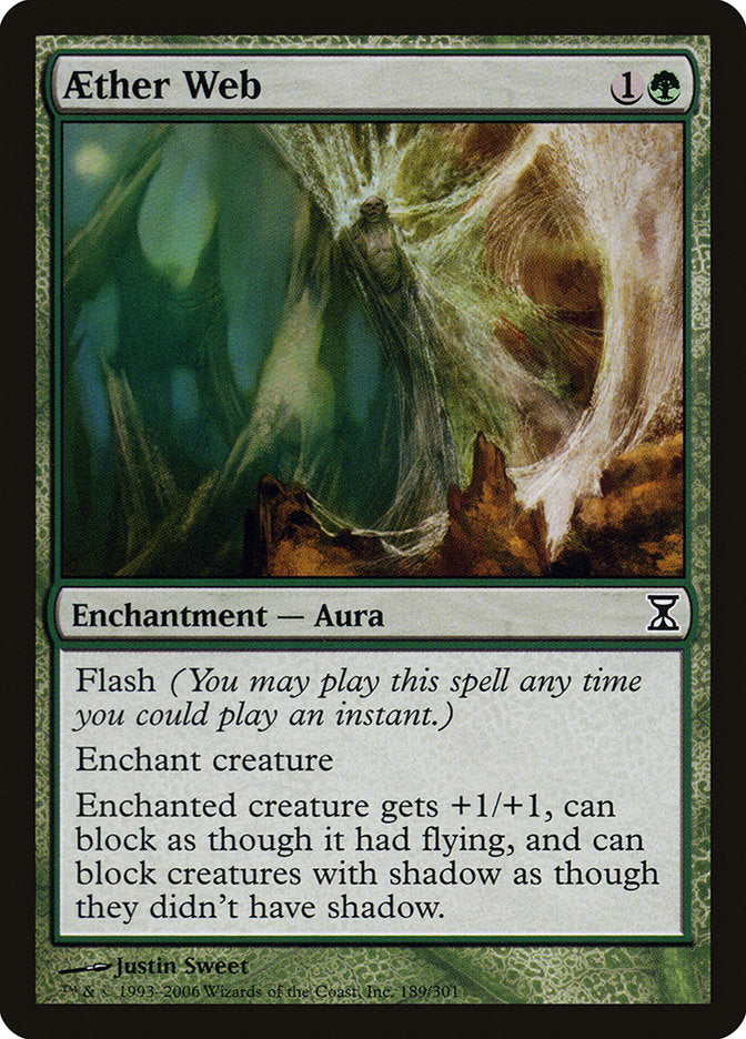Aether Web [Time Spiral] MTG Single Magic: The Gathering | Red Claw Gaming