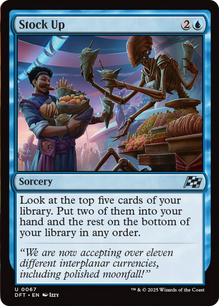 Stock Up [Aetherdrift] MTG Single Magic: The Gathering | Red Claw Gaming
