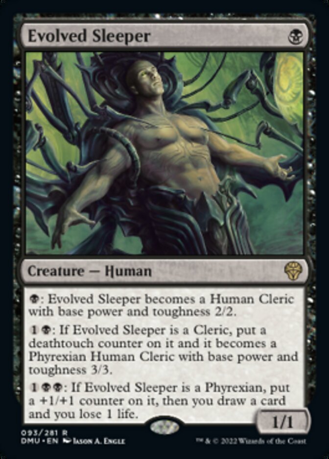Evolved Sleeper [Dominaria United] MTG Single Magic: The Gathering | Red Claw Gaming