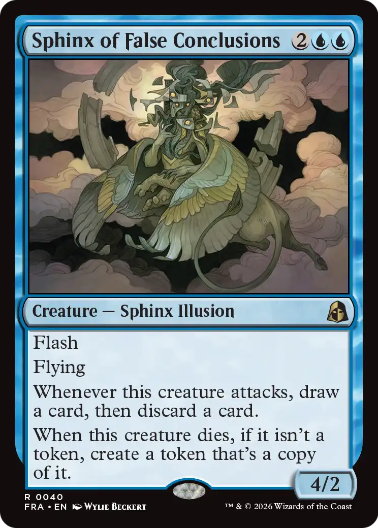 Sphinx of False Conclusions [Reality Fracture] | Red Claw Gaming