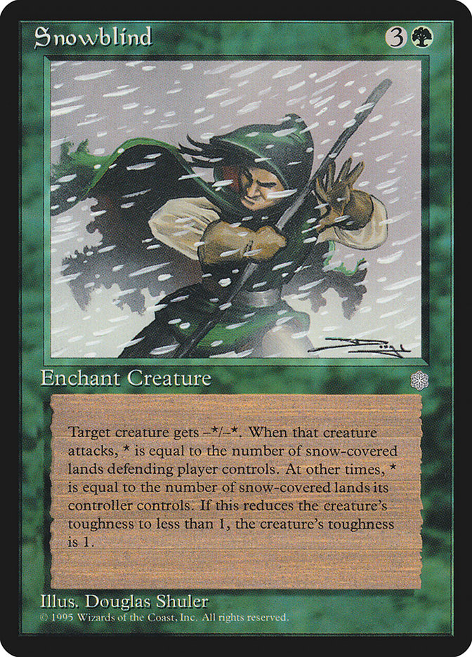 Snowblind [Ice Age] MTG Single Magic: The Gathering | Red Claw Gaming
