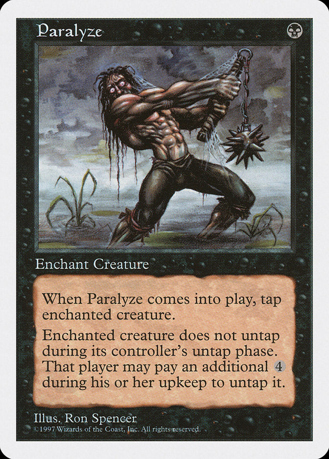 Paralyze [Fifth Edition] MTG Single Magic: The Gathering | Red Claw Gaming