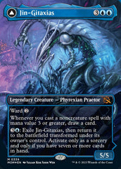 Jin-Gitaxias // The Great Synthesis (Borderless Alternate Art) [March of the Machine] MTG Single Magic: The Gathering    | Red Claw Gaming