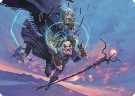Zur, Eternal Schemer Art Card 1 [Dominaria United Art Series] MTG Single Magic: The Gathering | Red Claw Gaming