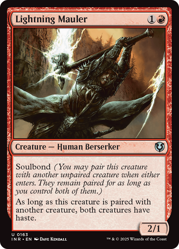 Lightning Mauler [Innistrad Remastered] MTG Single Magic: The Gathering | Red Claw Gaming