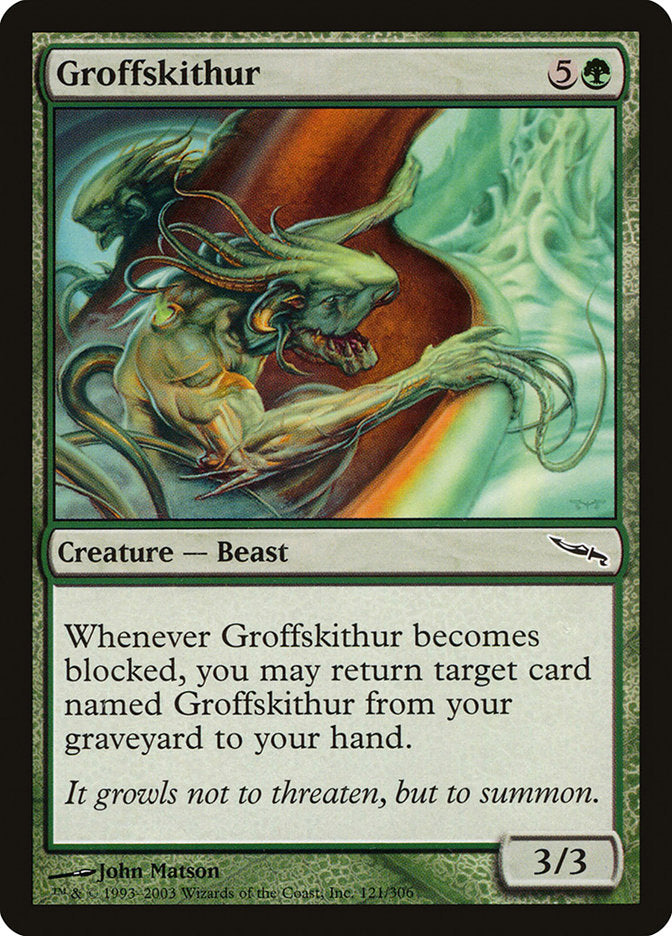 Groffskithur [Mirrodin] MTG Single Magic: The Gathering | Red Claw Gaming