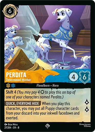 Perdita - Determined Mother (27/204) [Reign of Jafar] Lorcana Single Disney | Red Claw Gaming