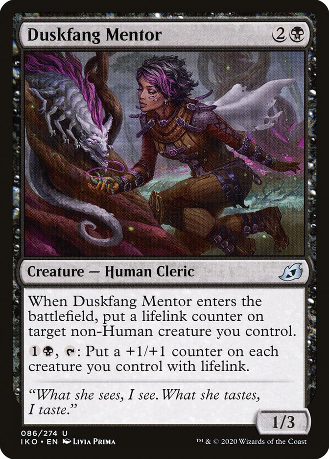 Duskfang Mentor [Ikoria: Lair of Behemoths] MTG Single Magic: The Gathering | Red Claw Gaming