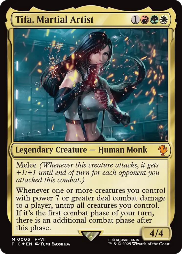 Tifa, Martial Artist [FINAL FANTASY Commander] MTG Single Magic: The Gathering | Red Claw Gaming