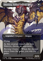Zenos yae Galvus // Shinryu, Transcendent Rival (Borderless) [FINAL FANTASY] MTG Single Magic: The Gathering | Red Claw Gaming
