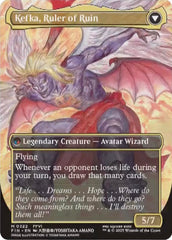 Kefka, Court Mage // Kefka, Ruler of Ruin (Borderless) (0322) [FINAL FANTASY] MTG Single Magic: The Gathering | Red Claw Gaming