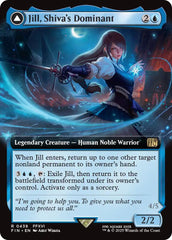 Jill, Shiva's Dominant // Shiva, Warden of Ice (Extended Art) [FINAL FANTASY] MTG Single Magic: The Gathering | Red Claw Gaming