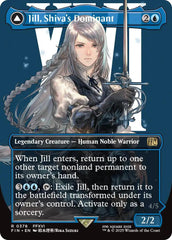 Jill, Shiva's Dominant // Shiva, Warden of Ice (Borderless) [FINAL FANTASY] MTG Single Magic: The Gathering | Red Claw Gaming