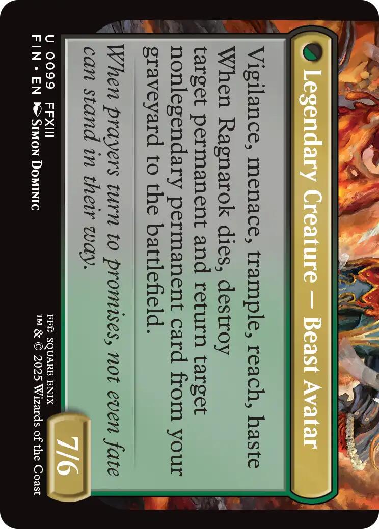 Fang, Fearless l'Cie [FINAL FANTASY] MTG Single Magic: The Gathering | Red Claw Gaming