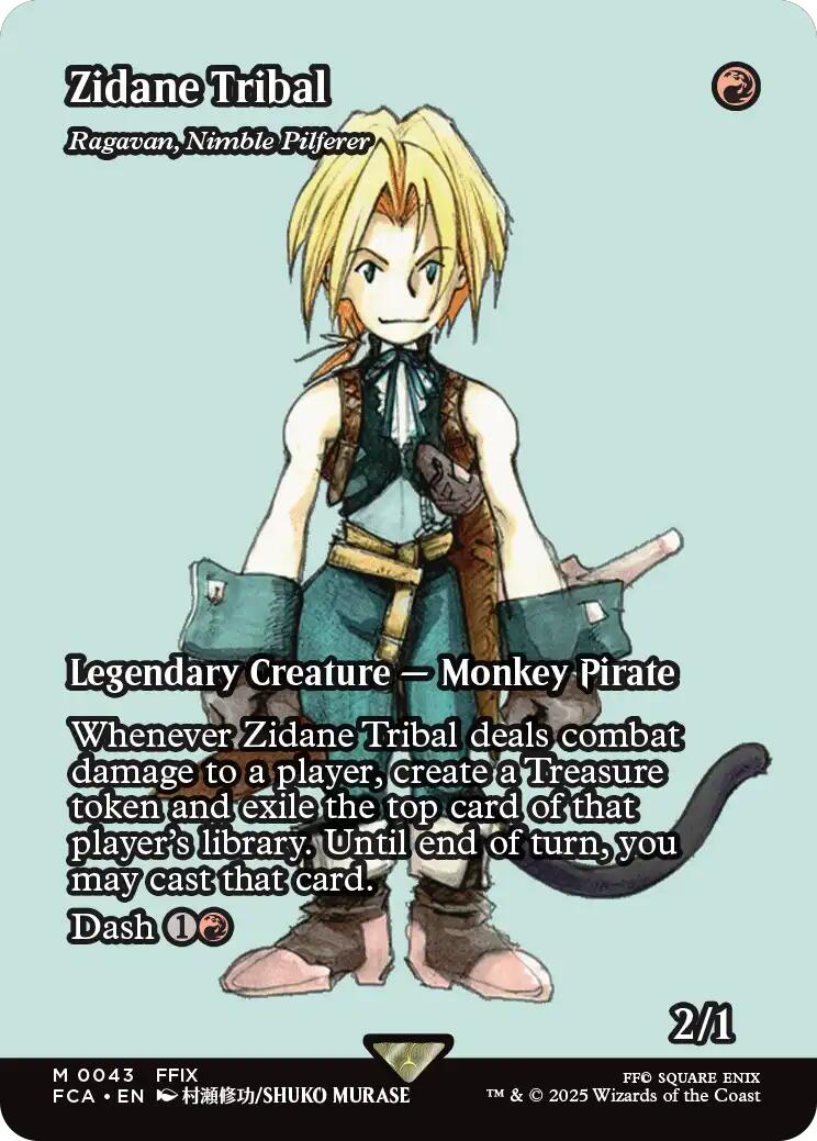 Zidane Tribal - Ragavan, Nimble Pilferer (Showcase) [FINAL FANTASY : Through the Ages] MTG Single Magic: The Gathering | Red Claw Gaming