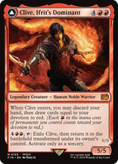 Clive, Ifrit's Dominant // Ifrit, Warden of Inferno [FINAL FANTASY] MTG Single Magic: The Gathering | Red Claw Gaming