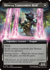 Zenos yae Galvus // Shinryu, Transcendent Rival (Extended Art) [FINAL FANTASY] MTG Single Magic: The Gathering | Red Claw Gaming