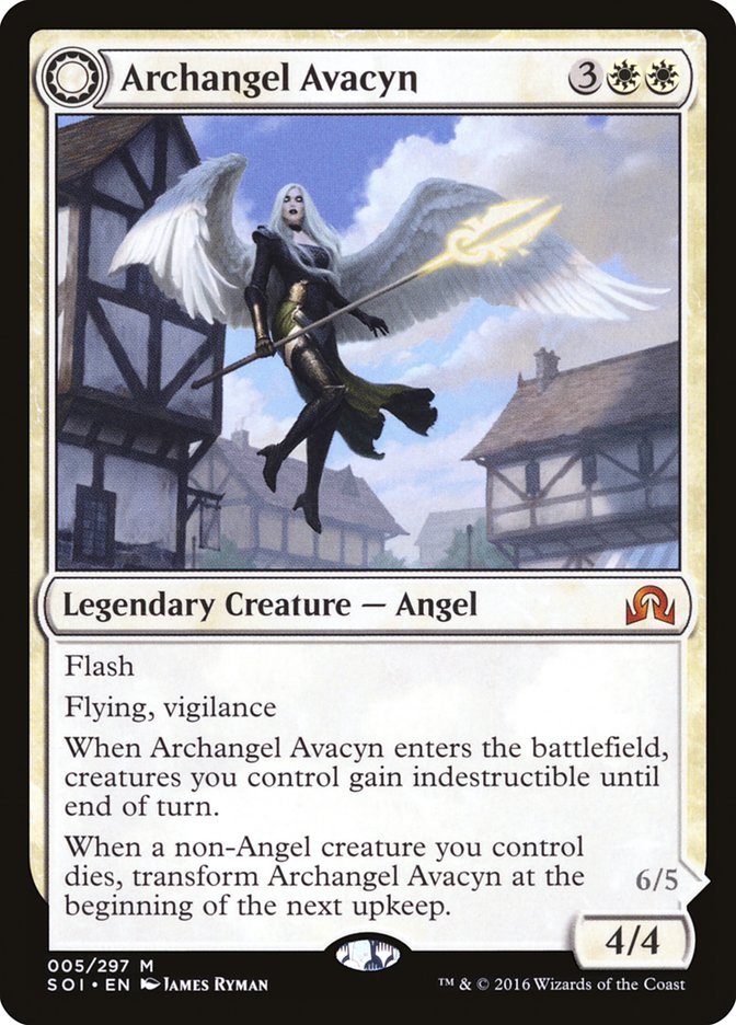Archangel Avacyn // Avacyn, the Purifier [Shadows over Innistrad] MTG Single Magic: The Gathering | Red Claw Gaming